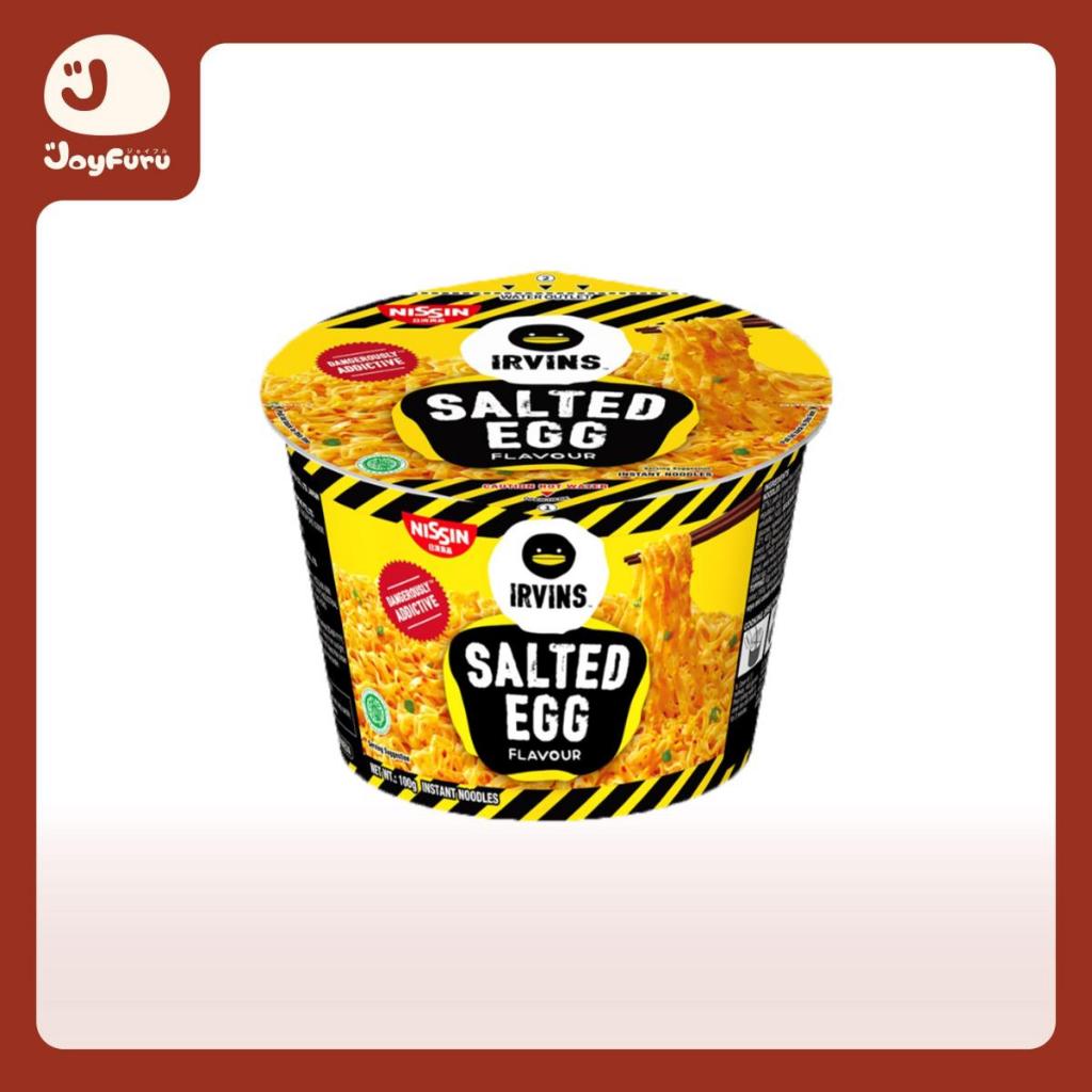 นิสชิน เออร์วินซอลล์เต็ดเอ้กเฟลเวอร์ 100ก / Nissin irvins Salted Egg Flavour 100g.