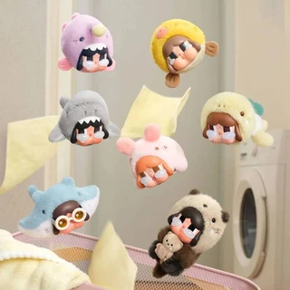 🐢พร้อมส่งจากไทย🐢 พวงกุญแจ สัตว์ทะเลตัวน้อย CRYBABY Cry Me An Ocean Series- Vinyl Plush Pendant Blind