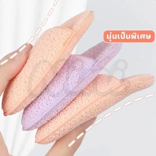 COD ฟองน้ำล้างหน้า ฟองน้ำเช็ดหน้า พัฟล้างหน้า สำหรับทําความสะอาดผิวหน้า อ่อนโยน และไม่ระคายเคือง