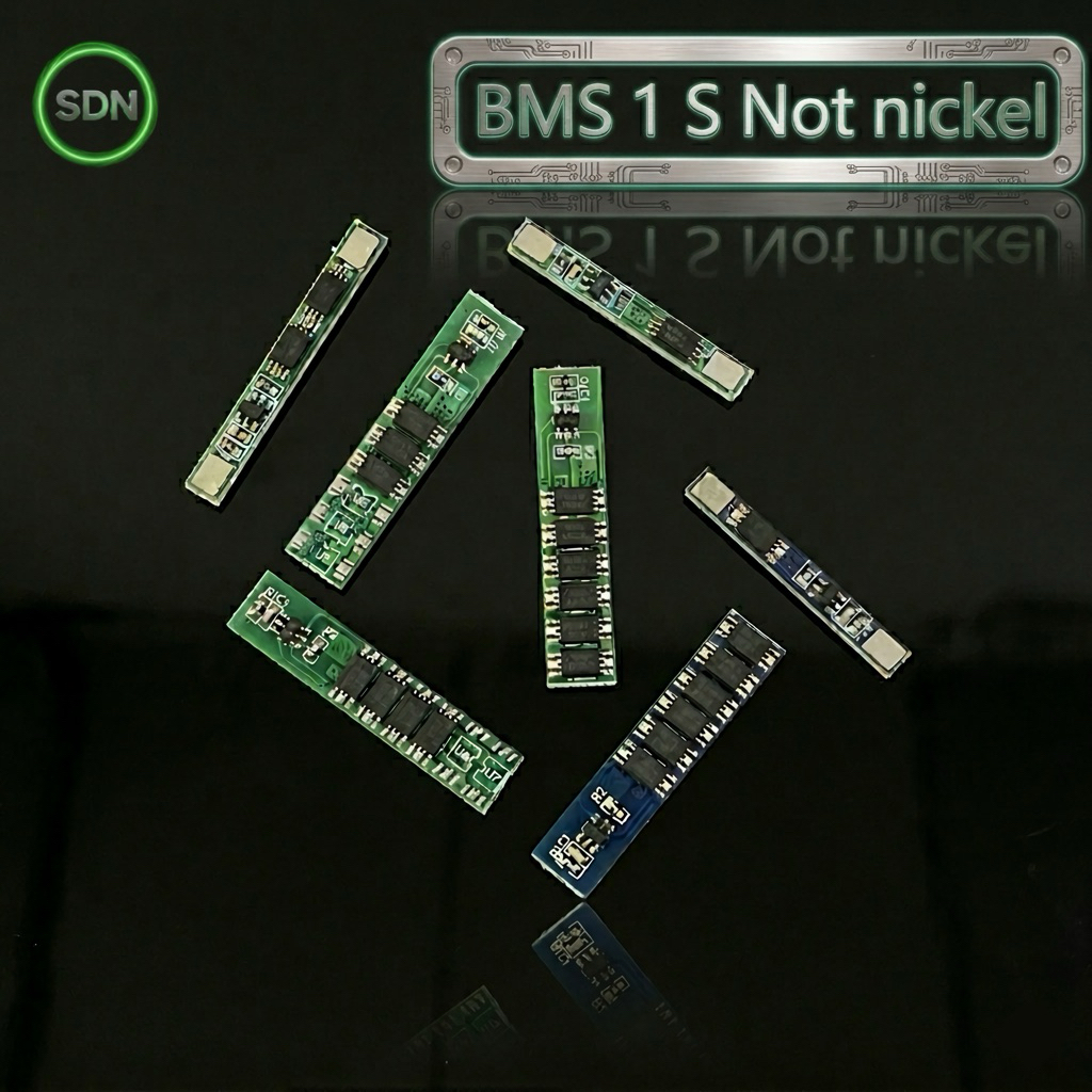 BMS 1S  (Slim Design) รองรับกระแสสูงสุด 15A สำหรับงาน DIY แบตแพ็ค ไม่มีแผ่นนิกเกิล