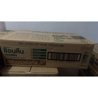 แอนลีน ขนาด180มล. ขายยกลังมี48กล่อง/แอนลีนโกล์180มล.1ลังมี36กล่อง