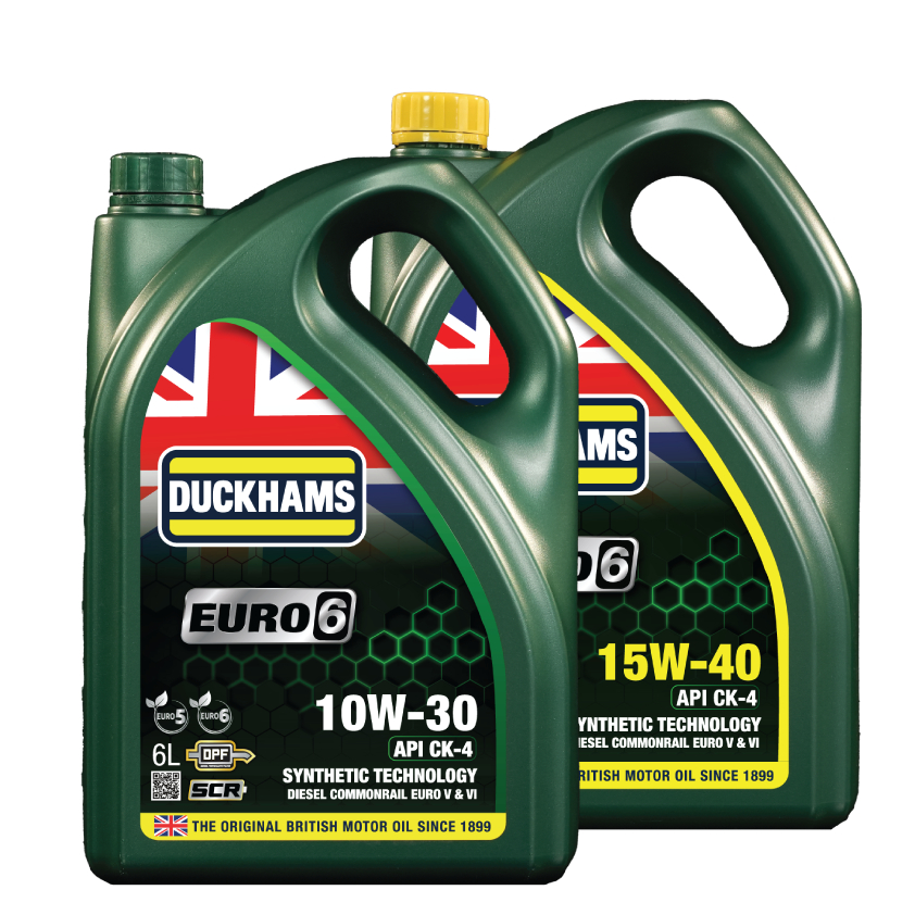DUCKHAMS น้ำมันเครื่อง EURO 6 15W40 CK-4,SP 6+1L