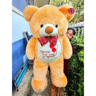 [ส่งด่วน]💖ตุ๊กตาหมีตัวใหญ่100-110เซน🐻งานพรีเมียม✅️ขนฟูนุ่ม ใยนิ่ม🥰(เขียนอวยพรฟรี) ของขวัญเซอร์ไพรส์แฟน รับปริญญาปัจฉิม