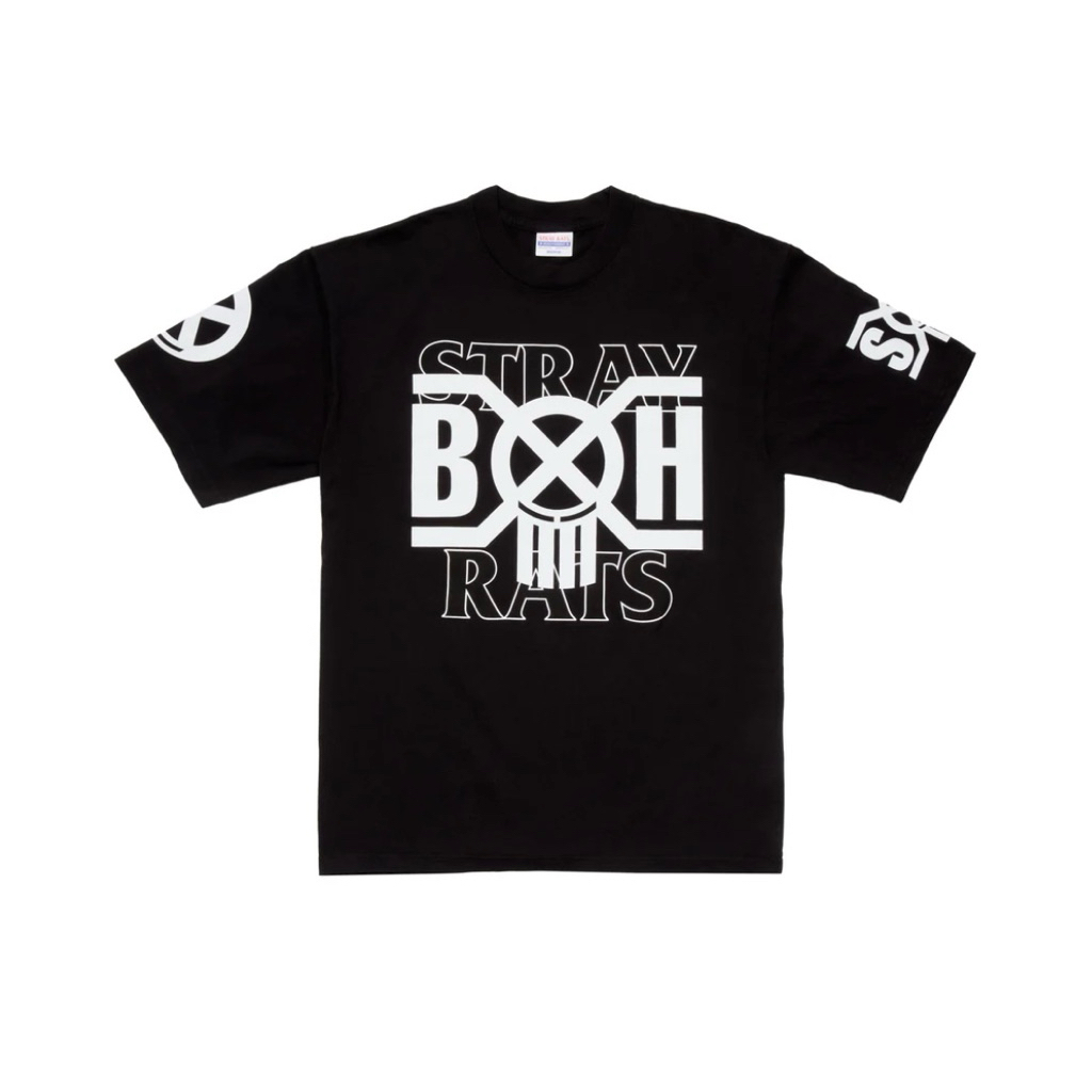 Strayrats x Bounty hunter rodenticide tee (Black)