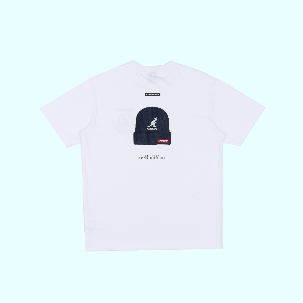 KANGOL T-Shirt เสื้อยืด ทรงโอเวอร์ไซซ์ Unisex มีลาย Kangol 64556015
