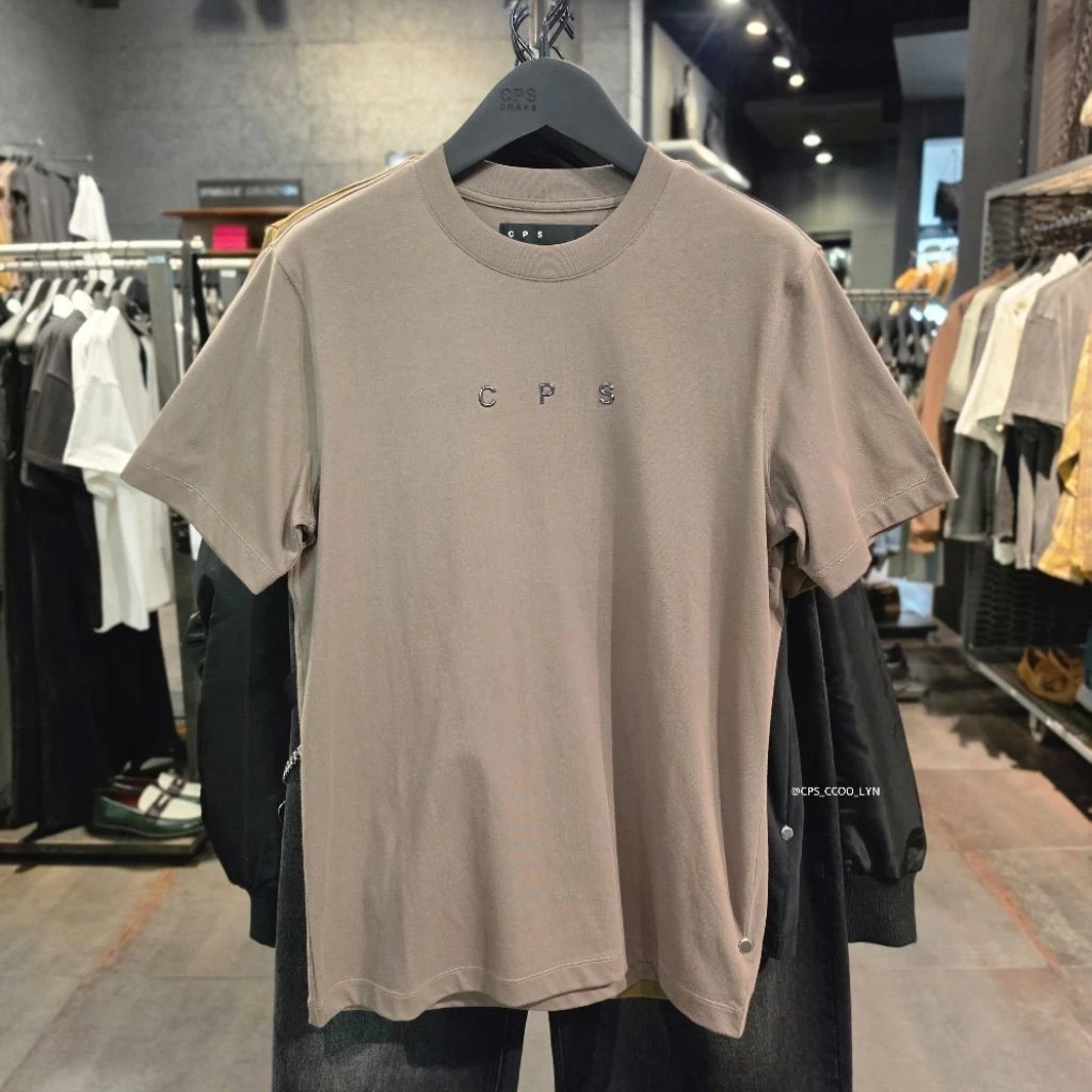 🛍 เสื้อยืด CPS CHAPS ผู้ชาย คอลใหม่ล่าสุด ของแท้💯% จัดส่งพร้อมถุงShop