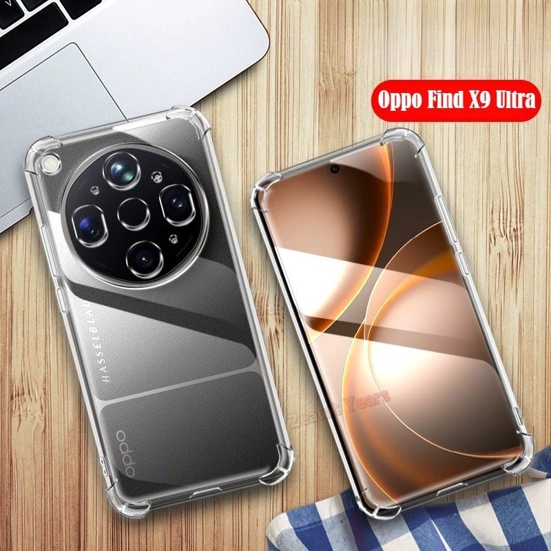 ราคาส่ง เคสใส OPPO Find X9 Ultra X9S X9Pro X9Ultra เคสโทรศัพท์ TPU โป่รงใส กันกระแทก ตรงรุ่น A6C A6S