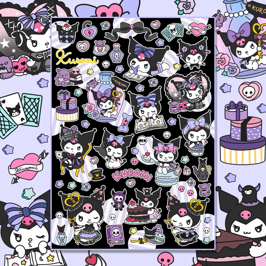 Sticker PVC Dicut ___ Kuromi🎵