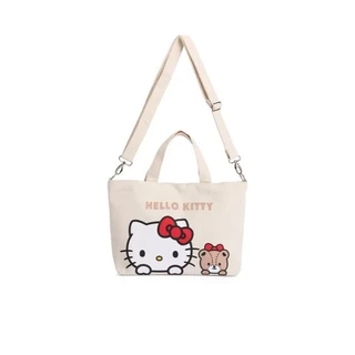 Mini Mono x Sanrio กระเป๋าโท้ท Size L ดีไซน์เรียบง่าย เข้ากับยุคสมัย พร้อมฟังก์ชั่นการใช้งานหลากหลาย