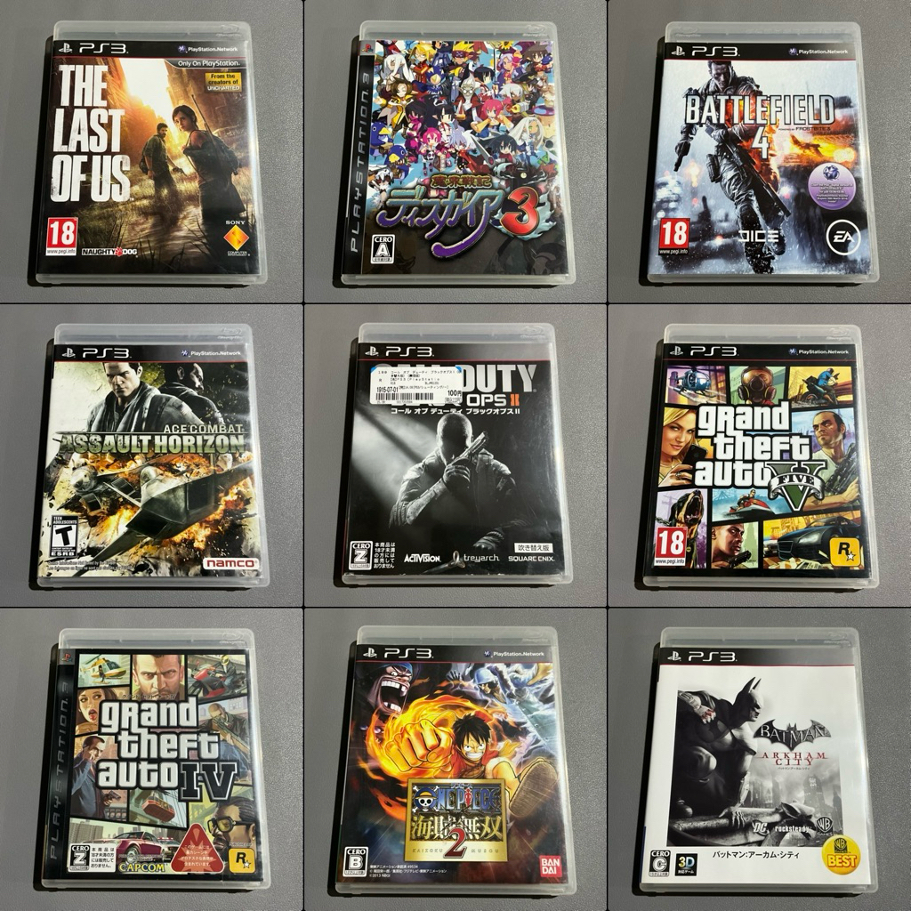 PS3 Games PlayStation 3 เกม PS3 หลายรายการ เลือกเกมได้ Retro Collection