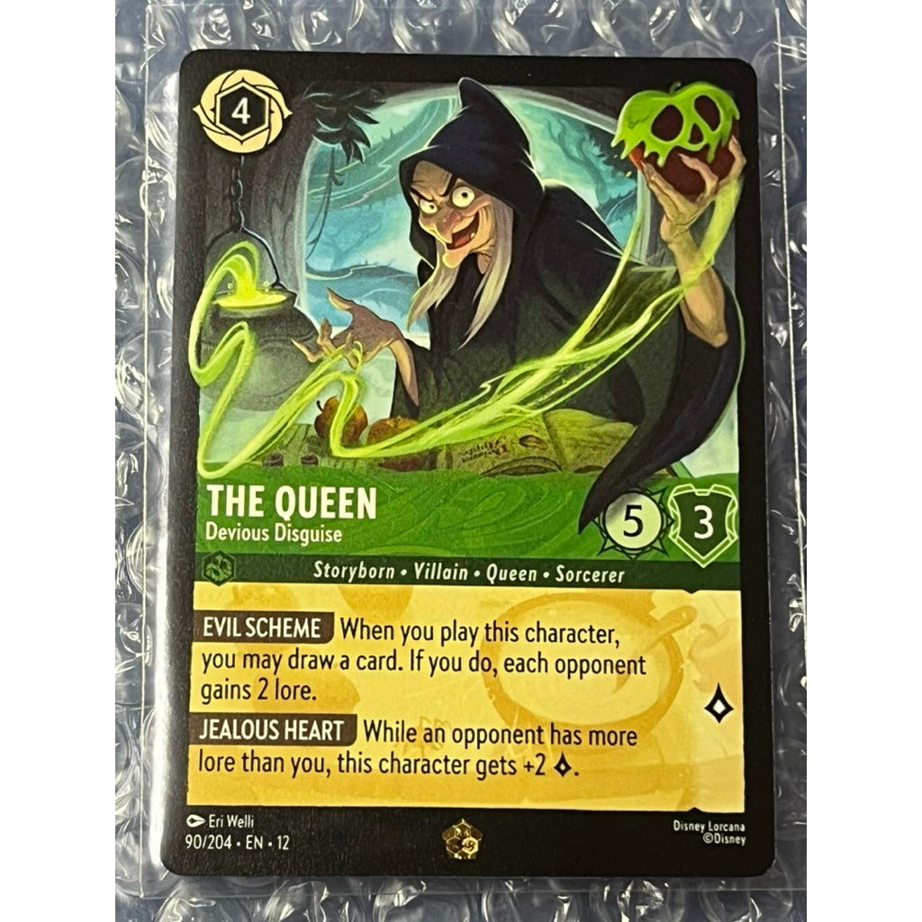 Disney Lorcana The Queen new Legendary eng Box12-none foil