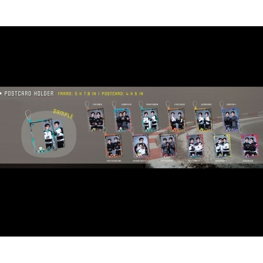 [พร้อมส่ง] GMMTV LOL 2026 POSTCARD HOLDER