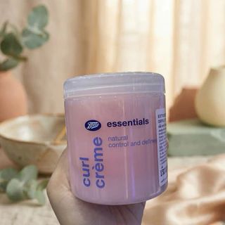 ครีมจับลอนผม Boots Essentials Curl Creme 250ml. ผมหอมนุ่ม ช่วยให้ผมเป็นลอนสวย ไม่ชี้ฟู