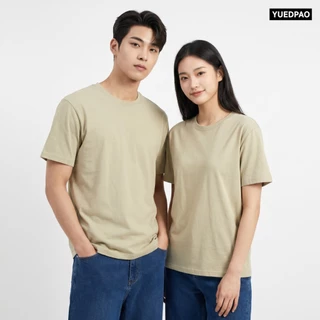 Yuedpao Ultrasoft Non-Iron (Unisex) - Round Neck เสื้อยืดคอกลม สีพื้น ผ้านุ่ม ใส่สบาย ไม่ย้วย ไม่ต้องรีด Set Earth Tone