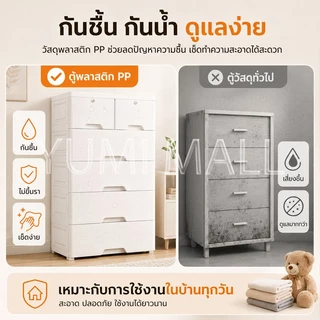 ลิ้นชักเก็บของ ตู้ลิ้น ตู้ลิ้นชักพลาสติกหลายชั้น เพิ่มหนาตู้ 4/5 ชั้น ตู้เก็บของใช้ ลิ้นชักใส่เสื้อผ้า ตู้ลิ้นชั ลิ้นชั