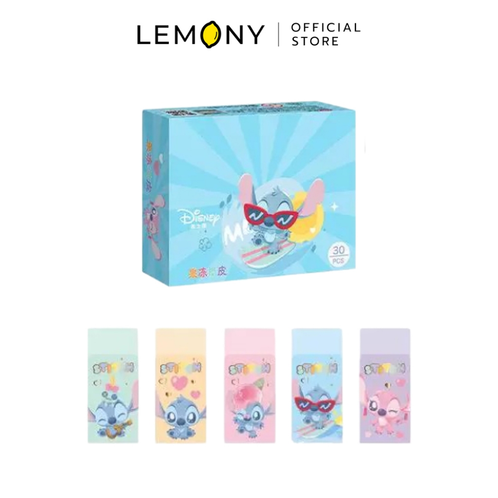LEMONY ยางลบดินสอ ลิโล่แอนด์สติทช์ Disney Lilo & Stitch Collection