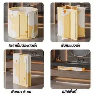 อ่างพับได้ อ่างอาบน้ำผู้ใหญ่ พับเก็บง่าย ใช้เป็นถังเก็บน้ำสงกรานต์ เหมาะสปาในบ้าน ซาวน่า ถังอาบน้ำ อ่างน้ำอเนกประสงค์