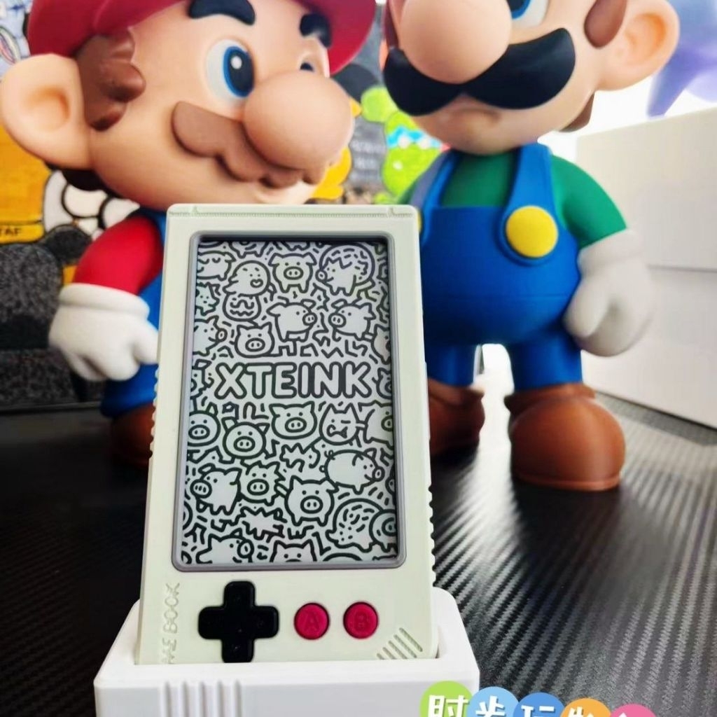 เคส​กรอบ 3D ทรง ​Game Console ของ​ xteink X4 X3 มีปุ่มกดแยก​ ประกอบเอง​เคส​ Mac