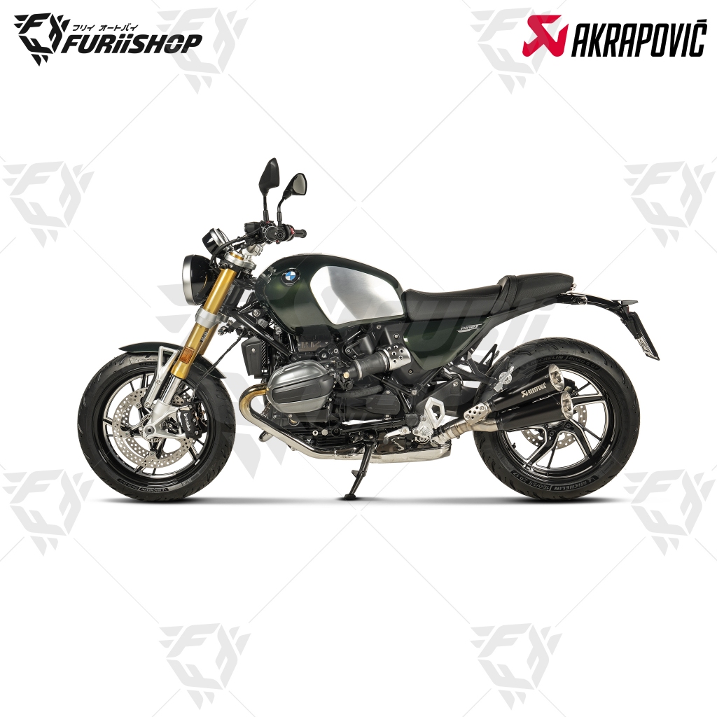 Akrapovic Slip on  For : BMW RnineT 13-20 / RNINET Scramble 17-20 / R nineT euro5 / R12 2024-2025 / 