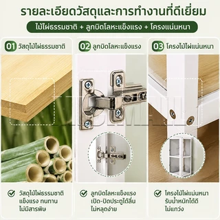 𝑴𝑰𝑪𝑰 ตู้โชว์ ตู้เก็บของ ตู้โชว์สินค้า ตู้รุ่น ประตูเดียว ประตูคู่ คอลเลคชั่น รับน้ำหนักได้ดี ประหยัดพื้นที่