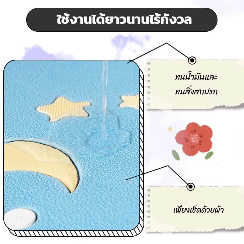 สติกเกอร์ผนังลาย 3D แผ่นโฟมกันกระแทก thumbnail 7