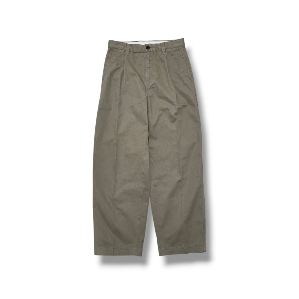 Uniqlo JWA Pleated wide chino pants เอว 30"