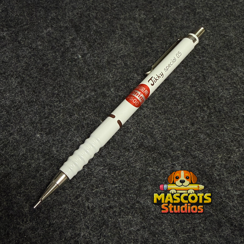 [300E] ดินสอกดวินเทจ rOtring Tikky Special 0.5mm สีขาว [W. Germany] รุ่นแรก Mk1 ของแท้ (New Old Stoc