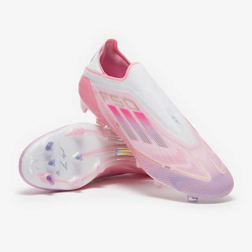 สตั๊ด รองเท้าฟุตบอลไร้เชือก Adidas F50 Elite Laceless FG