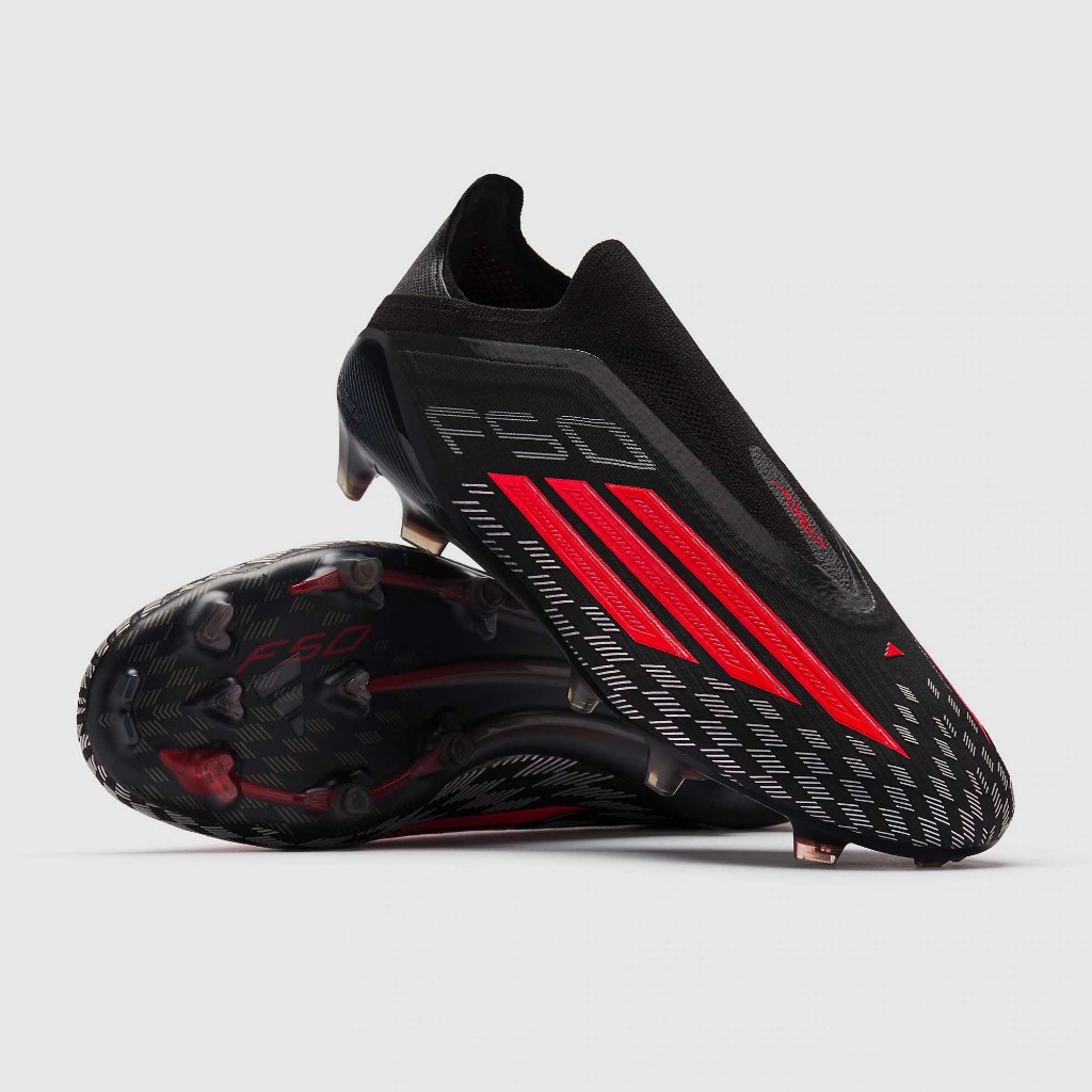 สตั๊ด รองเท้าฟุตบอลไร้เชือก Adidas F50 Elite Laceless FG