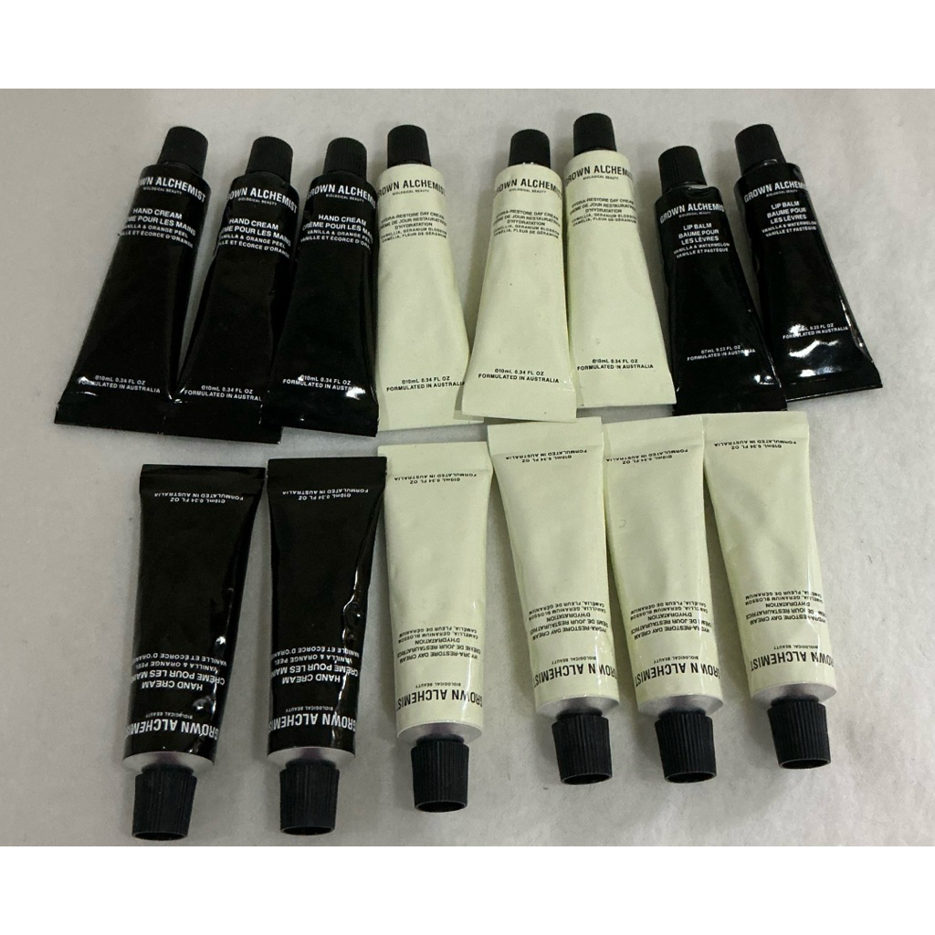 Grown Alchemist เป็นสินค้าในชุด Amenity kits first class