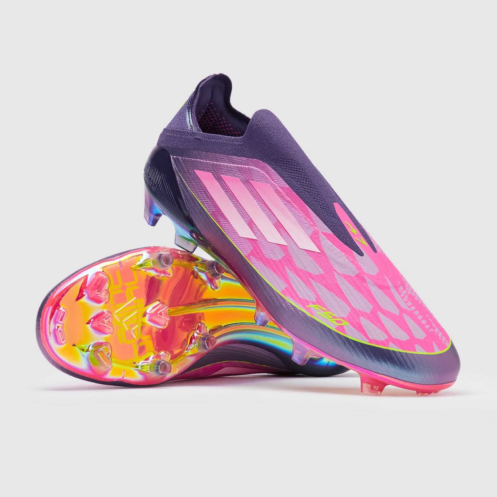 สตั๊ด รองเท้าฟุตบอลไร้เชือก Adidas F50 Elite Laceless Yamal FG