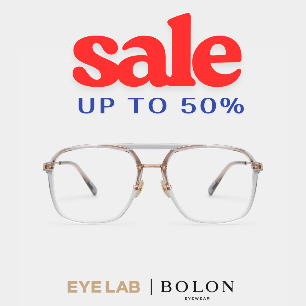 ✨ BOLON SALE 50% BT6021 B13 / กรอบแว่นตา / กรอบแว่นแบรนด์ / โบลอน / แว่นกรองแสงออโต้ / แว่นสายตา ✨