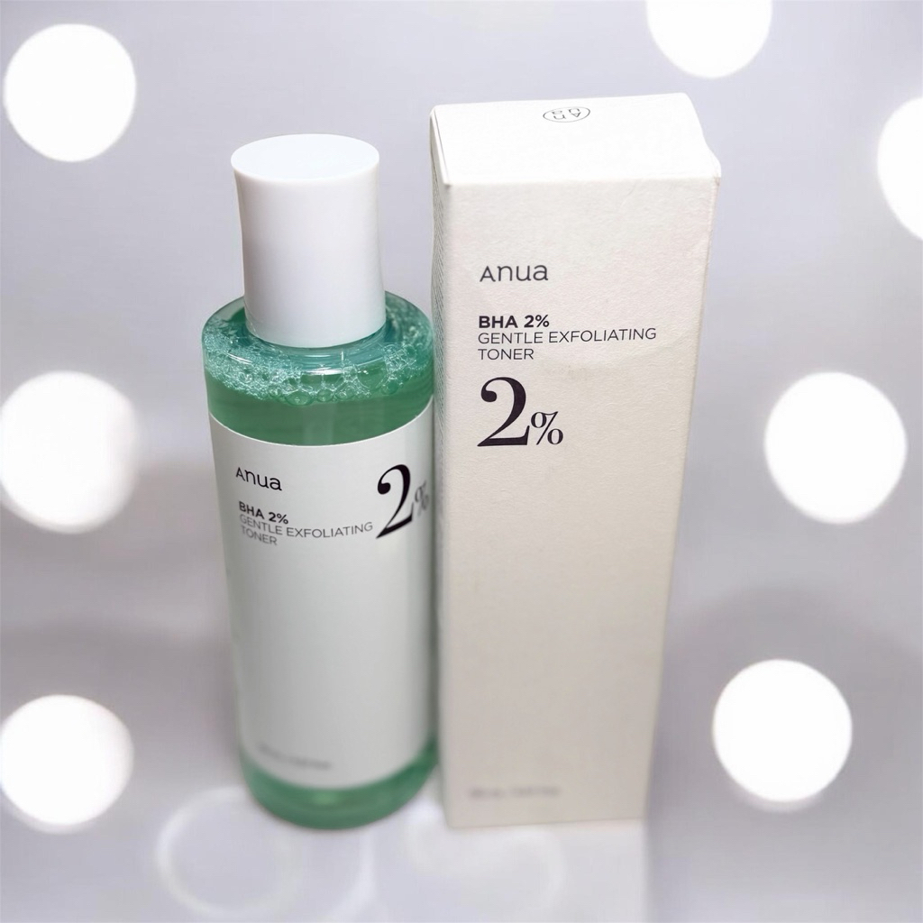 โทนเนอร์ Anua BHA 2% ผลัดเซลล์ผิว ลดสิวอุดตัน ละลายสิ่งอุดตัน กระชับรูขุมขน ผิวเรียบเนียนใส