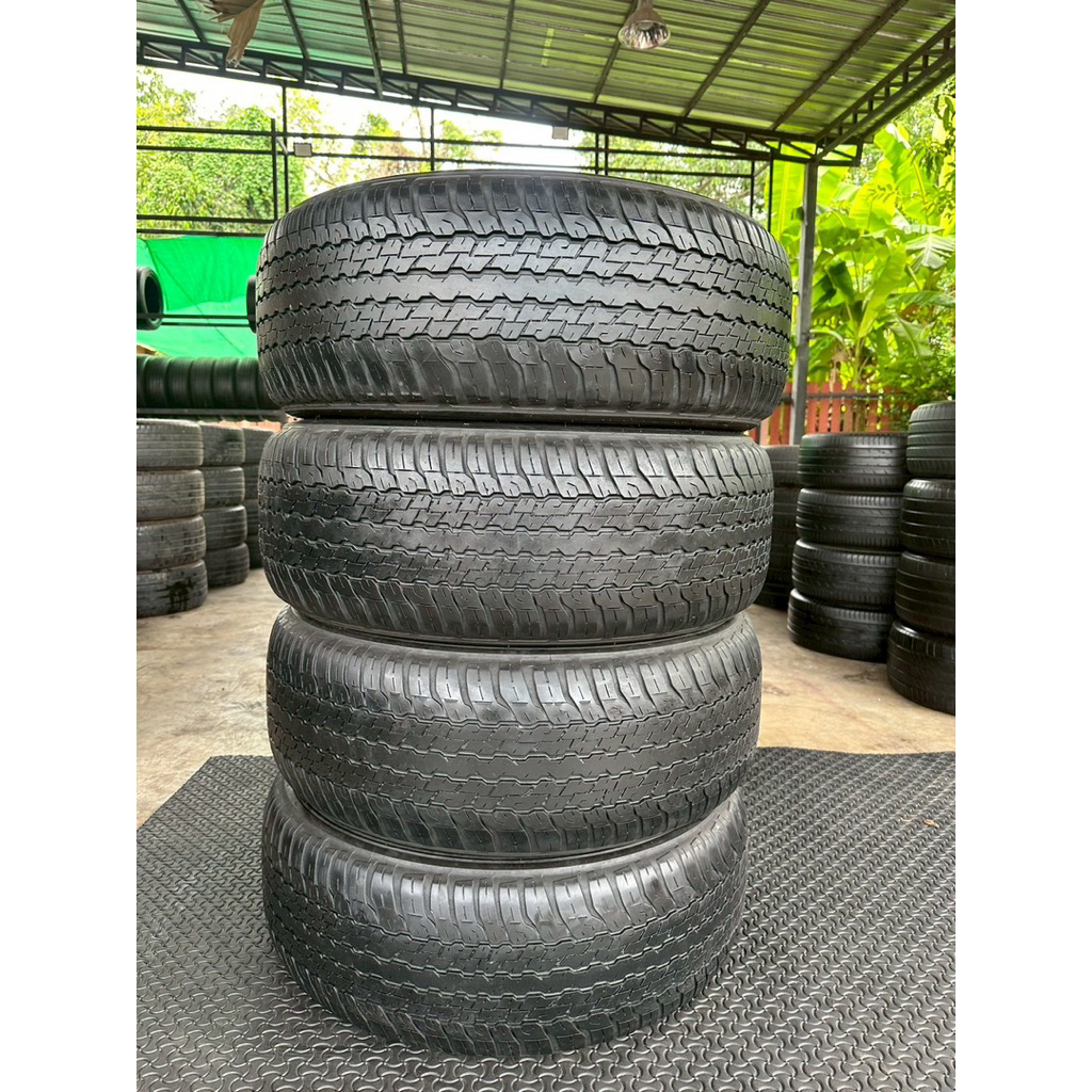 ยางมือสอง 265/60R18 Dunlop ปี22 (พร้อมรับประการยาง30วัน)
