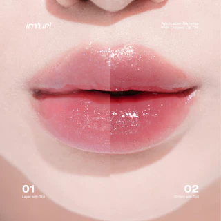 Im’ur! Glitter Glow Lip Gloss | 3.2 g ลิปตีบวก