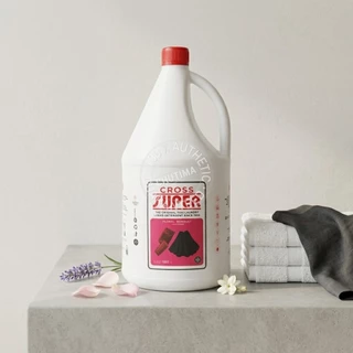 ครอสซุปเปอร์ น้ำยาซักผ้า กลิ่นฟลอรัลบูเก้ แกลอน ขนาด 1600 มล. Cross Super 1600 ml.
