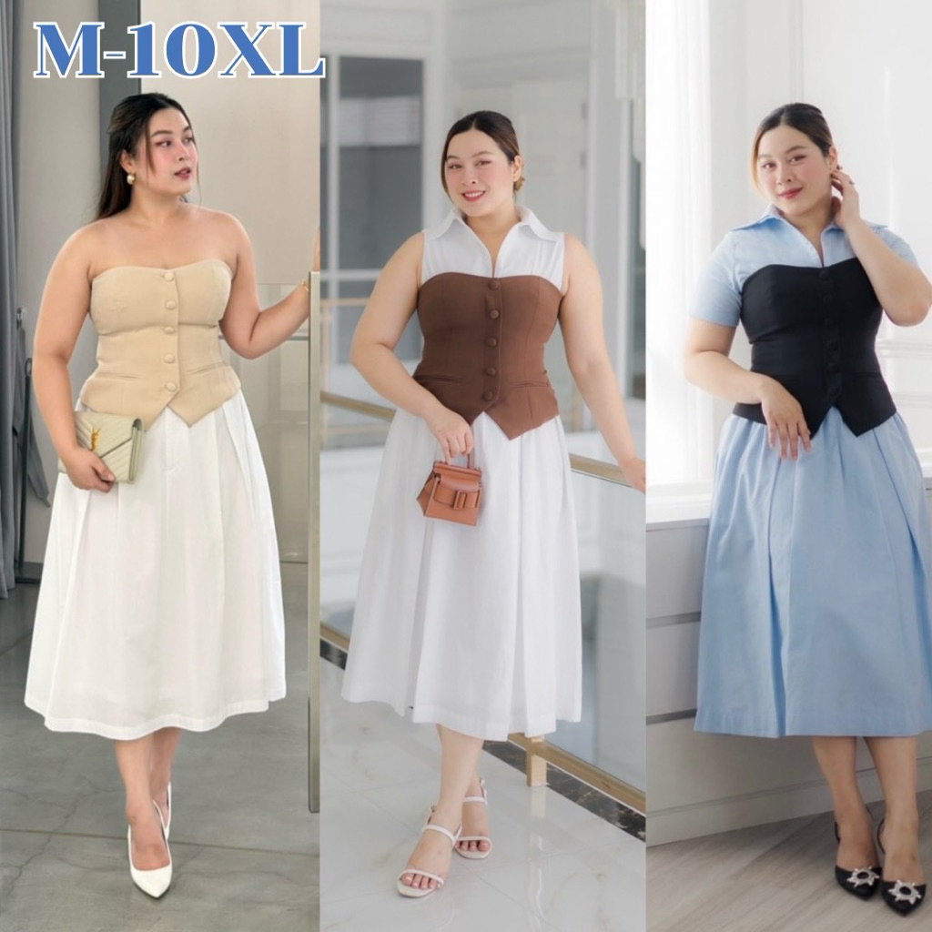 เกาะอก เสกเอวคอด M-10XL รุ่น Melia
