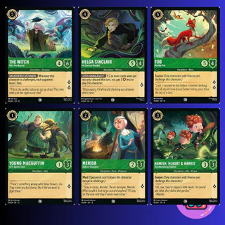 [Set 12 Wilds Unknown] Common -Non Foil- [All color] Single Card Disney LORCANA ENG [Ravensburger]