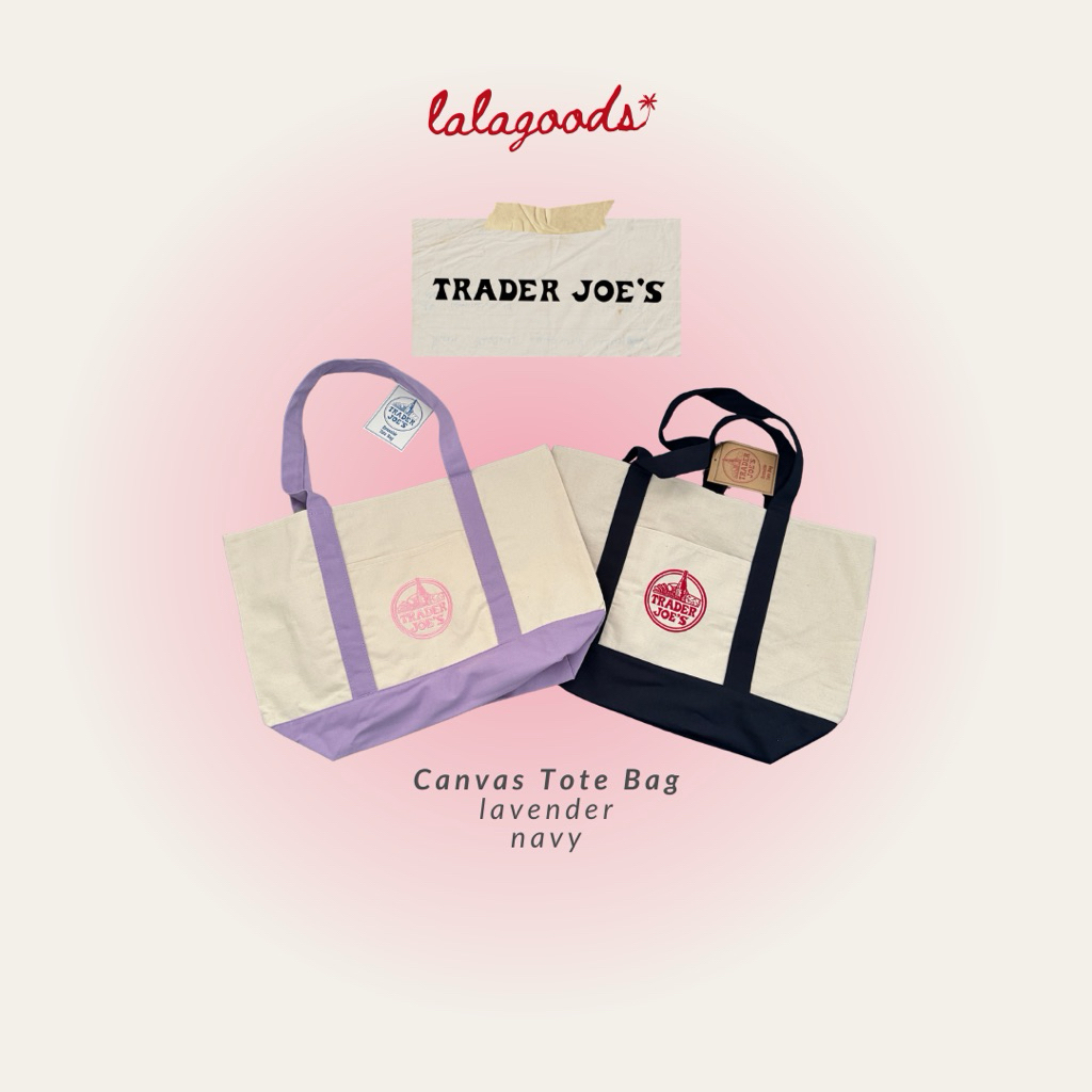 [พร้อมส่ง] กระเป๋า Trader Joe’s tote bag