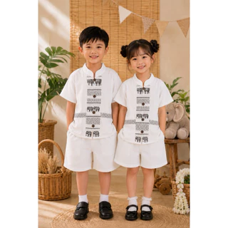 ชุดพื้นเมืองเด็กชาย/หญิง น่ารัก น่ารัก🥰