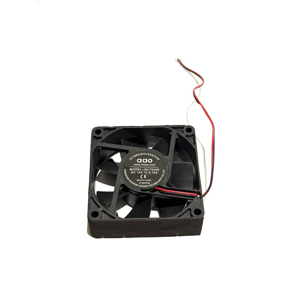 พัดลมระบายความร้อน JDL7025S DC12V 0.15A