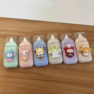 เทปลบคำผิดชุด 6 ชิ้น/เซ็ต INS น่ารักเกาหลีเครื่องเขียนเทปแก้ไขของเหลวรูปแบบตลกโรงเรียนสอบการแก้ไขข้อผิดพลาด