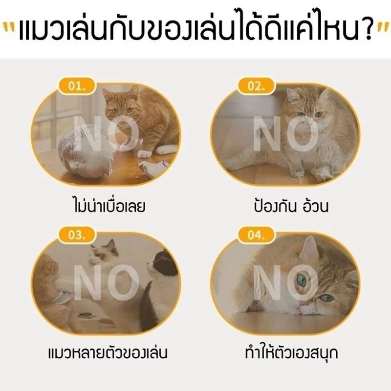 ของเล่นแมวอัตโนมัติ ชาร์จไฟได้ thumbnail 5