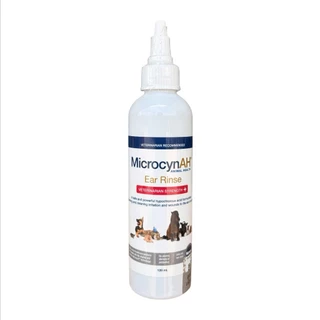 MicrocynAH Ear Rinse 120ml น้ำยาทำความสะอาดหู ลดการอักเสบในช่องหู