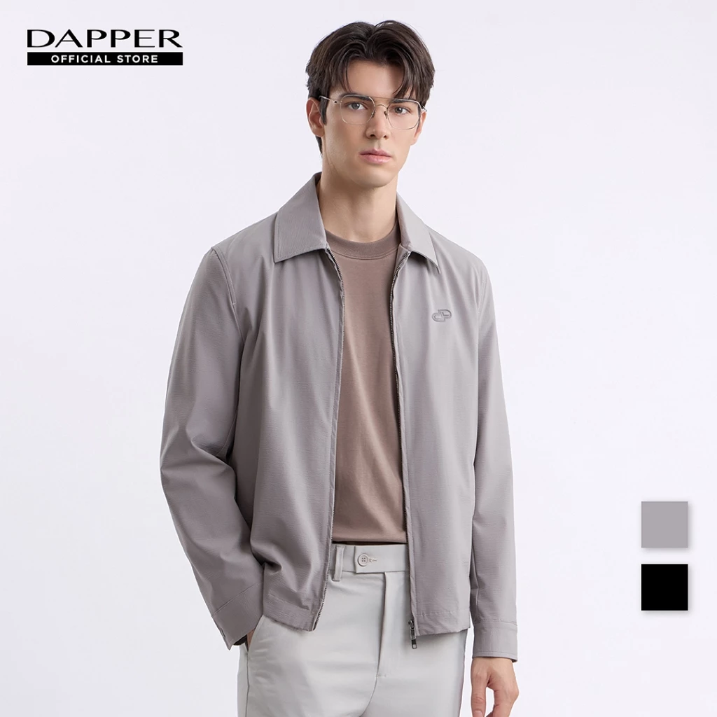 DAPPER เสื้อแจ็คเก็ต Seersucker Utility Jacket มี 2 สี (JK/307UT)