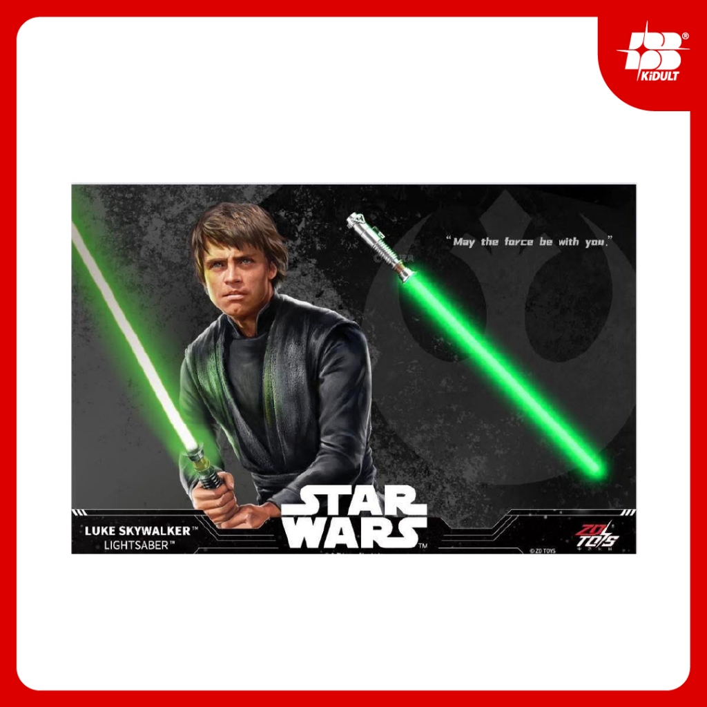 Star Wars Light Saber Yoda (ZD TOYS) สตาร์ วอร์ส ไลท์ เซเบอร์ส - โยดา (แซดดี ทอยส์) 1961-04