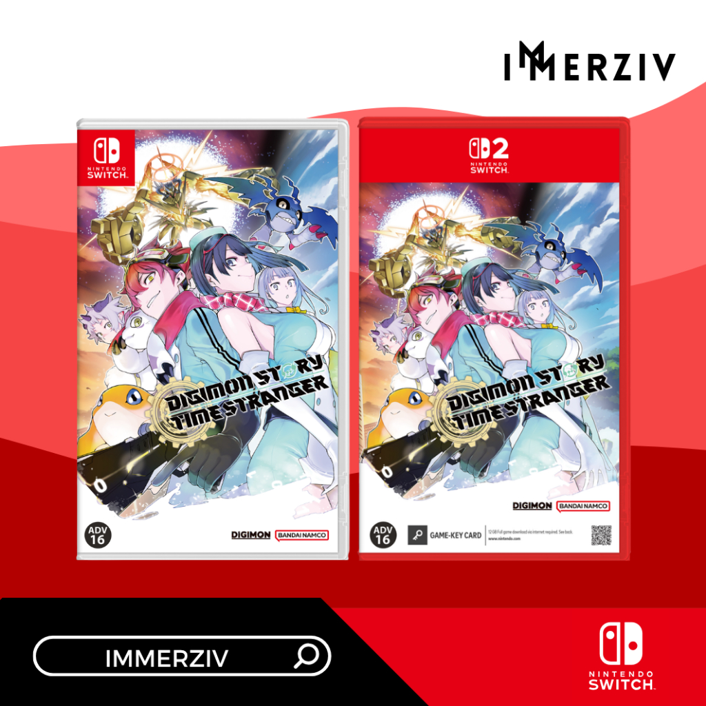 (พร้อมส่ง) SWITCH DIGIMON STORY TIME STRANGER (STANDARD / COLLECTOR) (GAME) (ENG) (BY IMMERZIV)