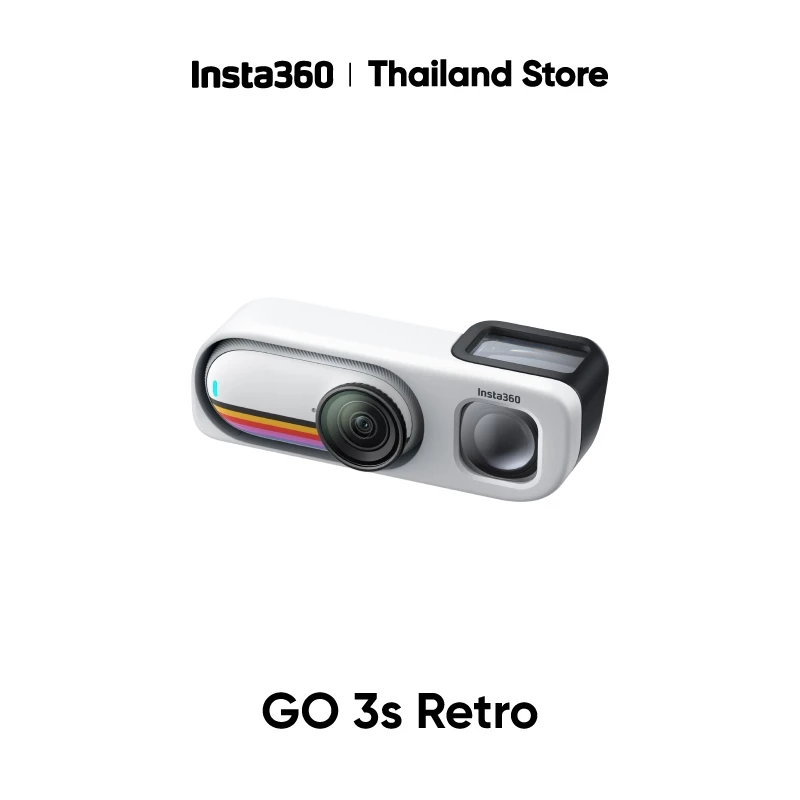 Insta360 GO 3S Retro Bundle | Action Cameras | กล้องแอคชั่น | วิดีโอ 4K 30fps thumbnail 6