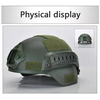 【คุณภาพสูง】หมวกกันน็อค ทหาร ยุทธวิธี Tactical Swat CS สายรัดABS มีสีให้เลือกหลากหลาย