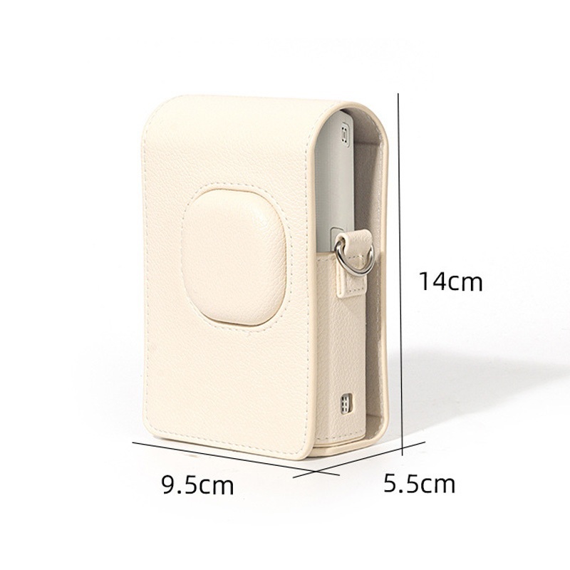 เคสหนัง Instax Mini LiPlay+/gen2 เคสกล้อง เคสป้องกันกล้อง กับสายคล้อง CAA71